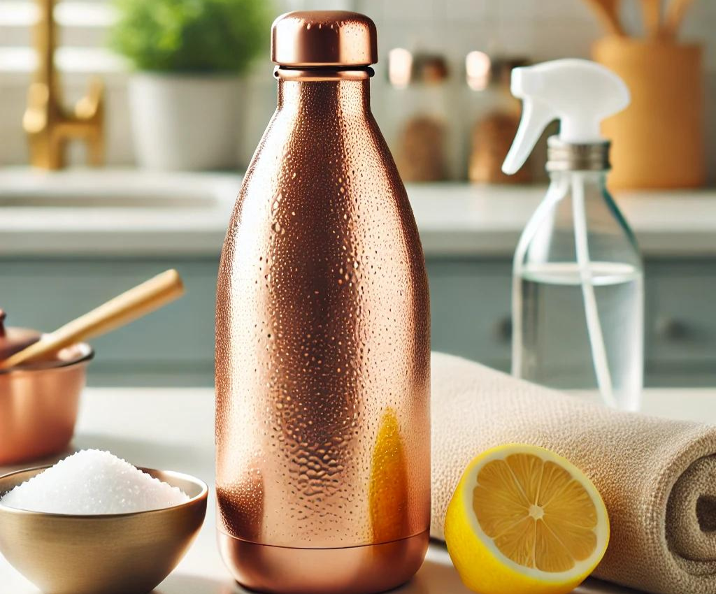 How to Clean Copper Water Bottles