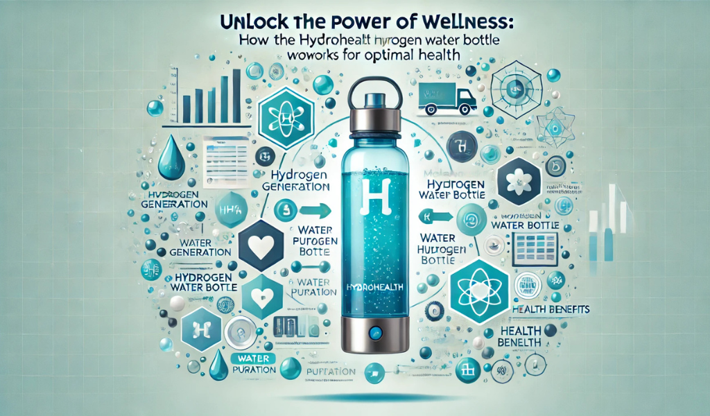 How the HydroHealth Hydrogen Water Bottle Works for Optimal Health