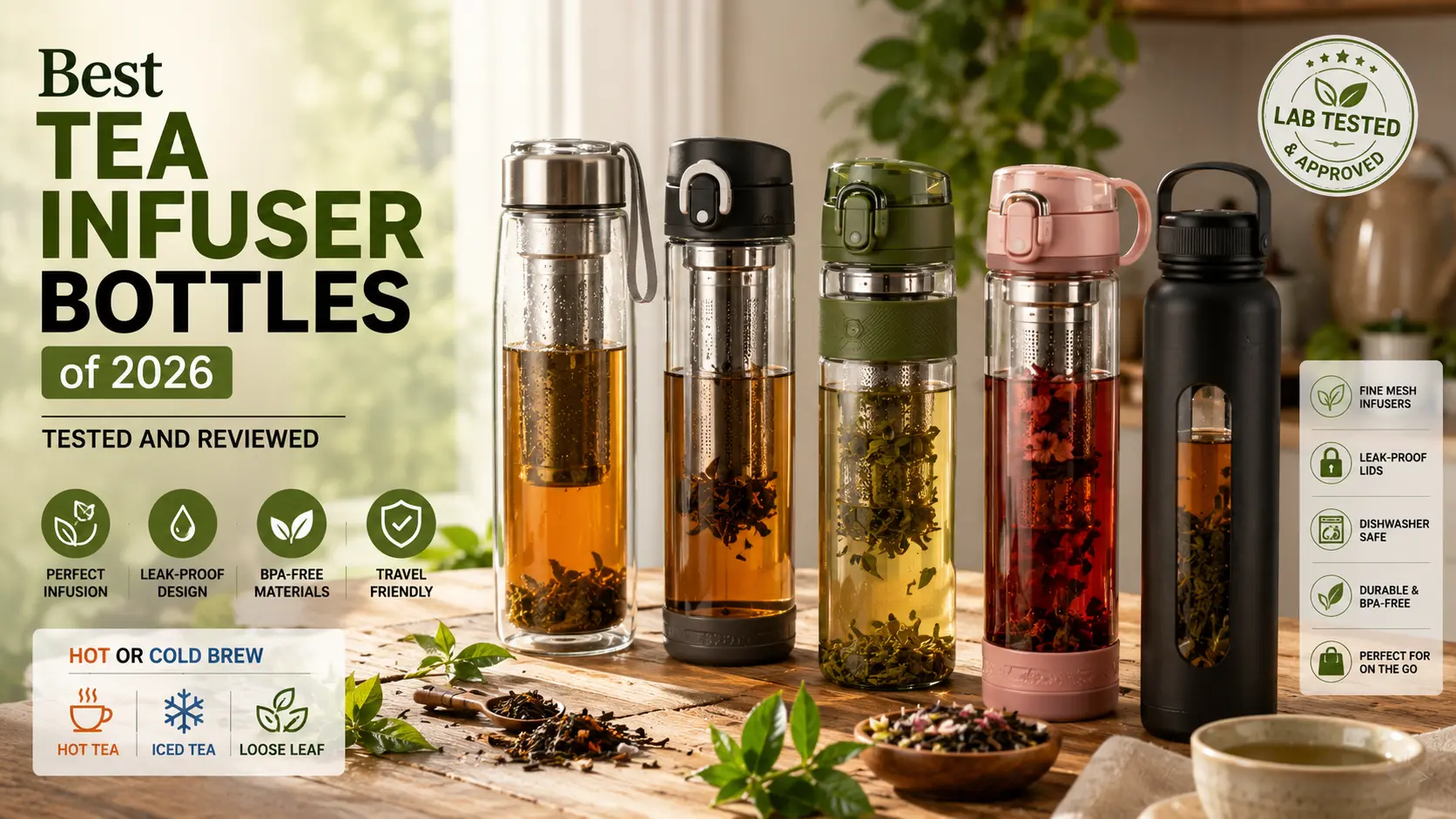 Best Tea Infuser Bottles