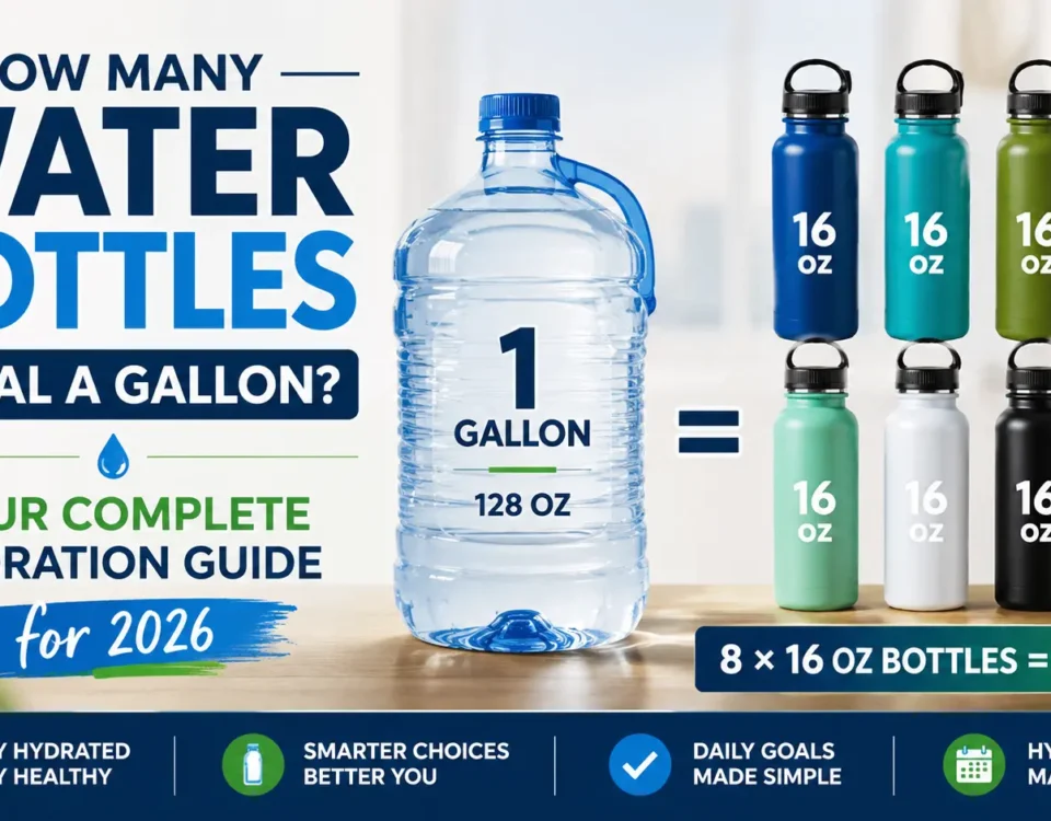 How Many Water Bottles Equal a Gallon