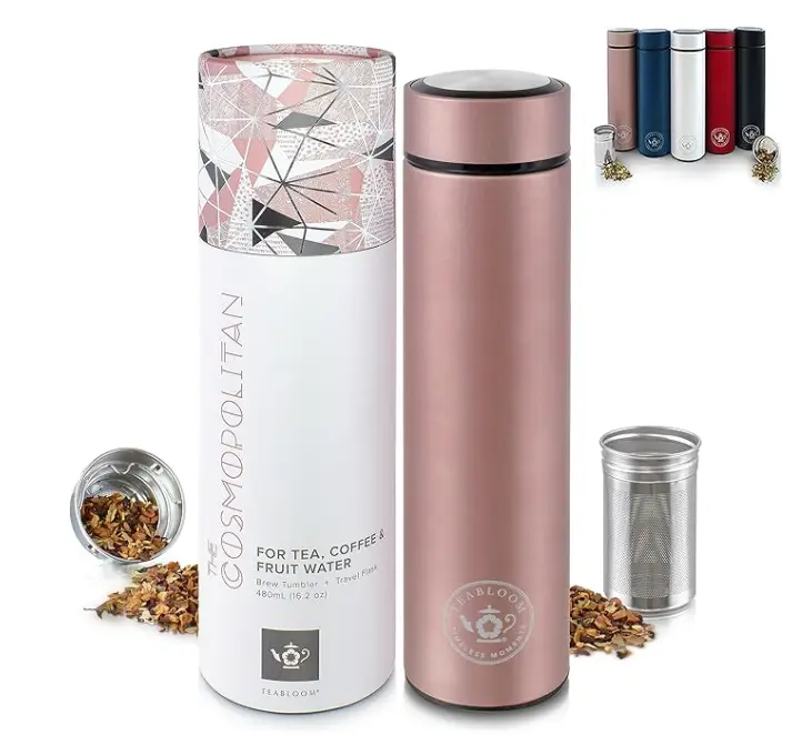 Teabloom All-Brew Travel Tumbler, Best Insulated