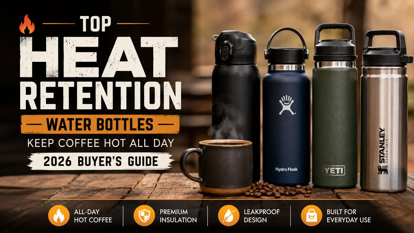 Top Heat Retention Water Bottles