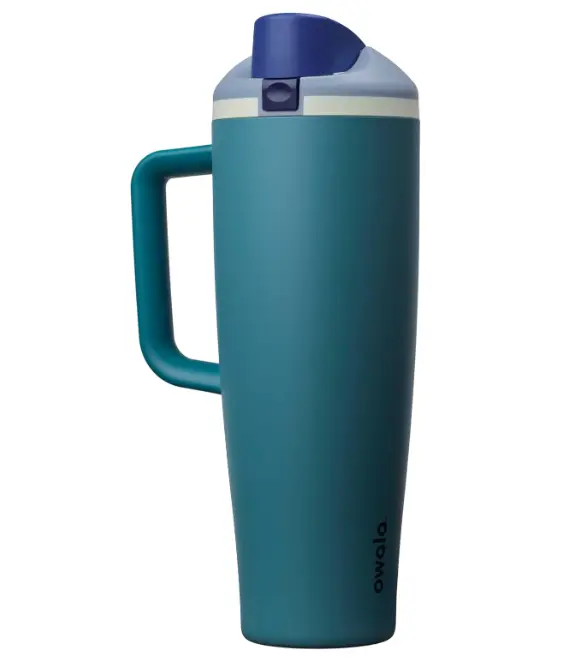Owala FreeSip Tumbler Insulated Stainless Steel Water Bottle with Built-in Straw and Side Handle
