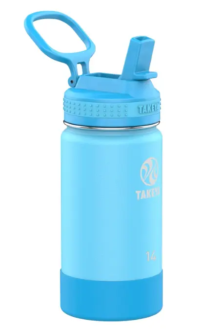 Takeya Actives Kids Insulated Water Bottle 14oz