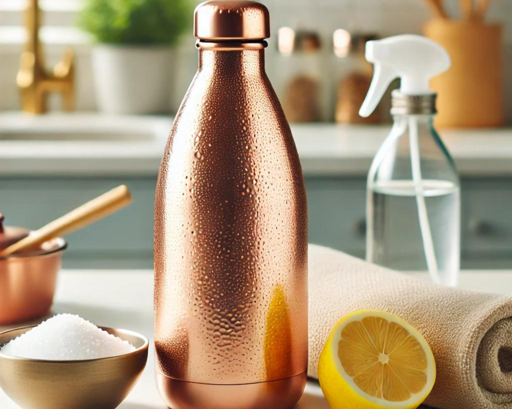 How to Clean Copper Water Bottles