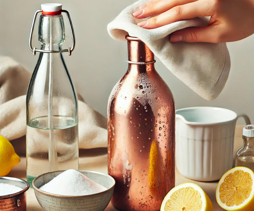 How to Clean Copper Water Bottles