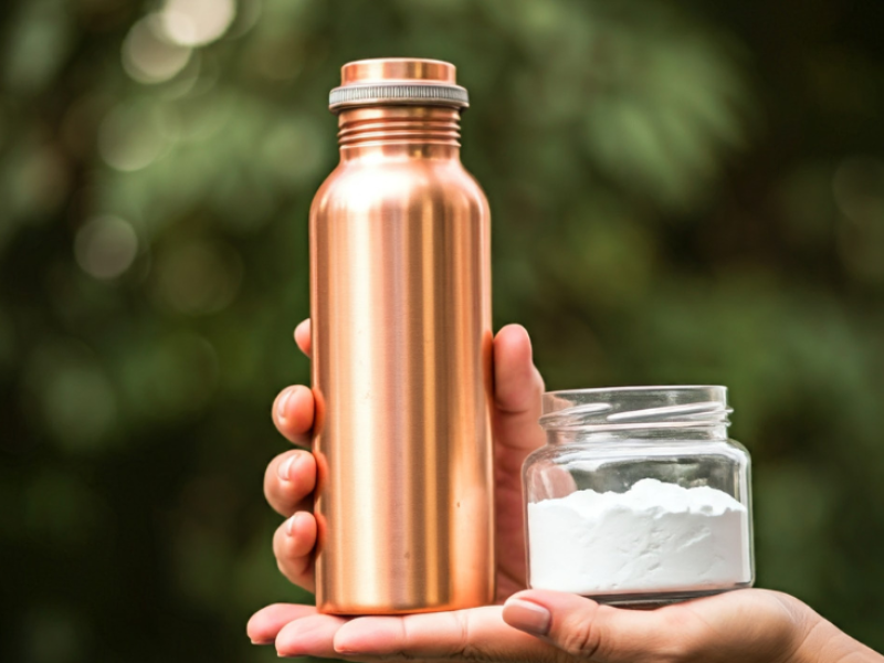 How to Clean Copper Water Bottles